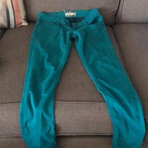 Teal pants